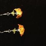 Lucite Flower Cluster Earr..