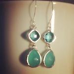 Framed Glass Silver Plated..